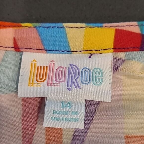 LulaRoe sz 14 junior athletic leisure, zippered jacket, NWT - Picture 9 of 13